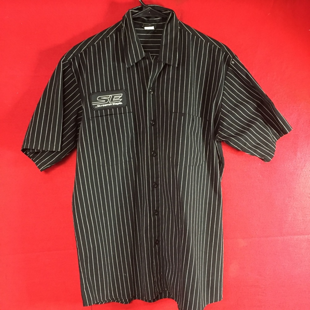 Harley Davidson Screaming Eagle work shirt - Picture 2 of 3